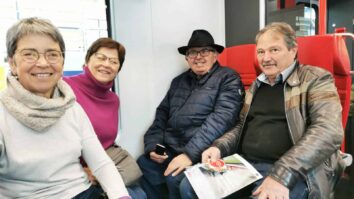 Kar precej oddahnili so si številni potniki, ki se iz Podjune dnevno z javnimi prevoznimi sredstvi vozijo v Celovec. Od minulega ponedeljka se med Wolfsbergom in Celovcem spet vozijo vlaki, […]