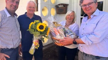 Na Blatu pri Pliberku je praznovala 80. rojstni dan Frida Kumer. Svoji nekdanji vodji Zadrug v Železni Kapli in v Kotmari vasi je čestitalo tudi vodstvo Zadruge – poslovodja Bernhard […]