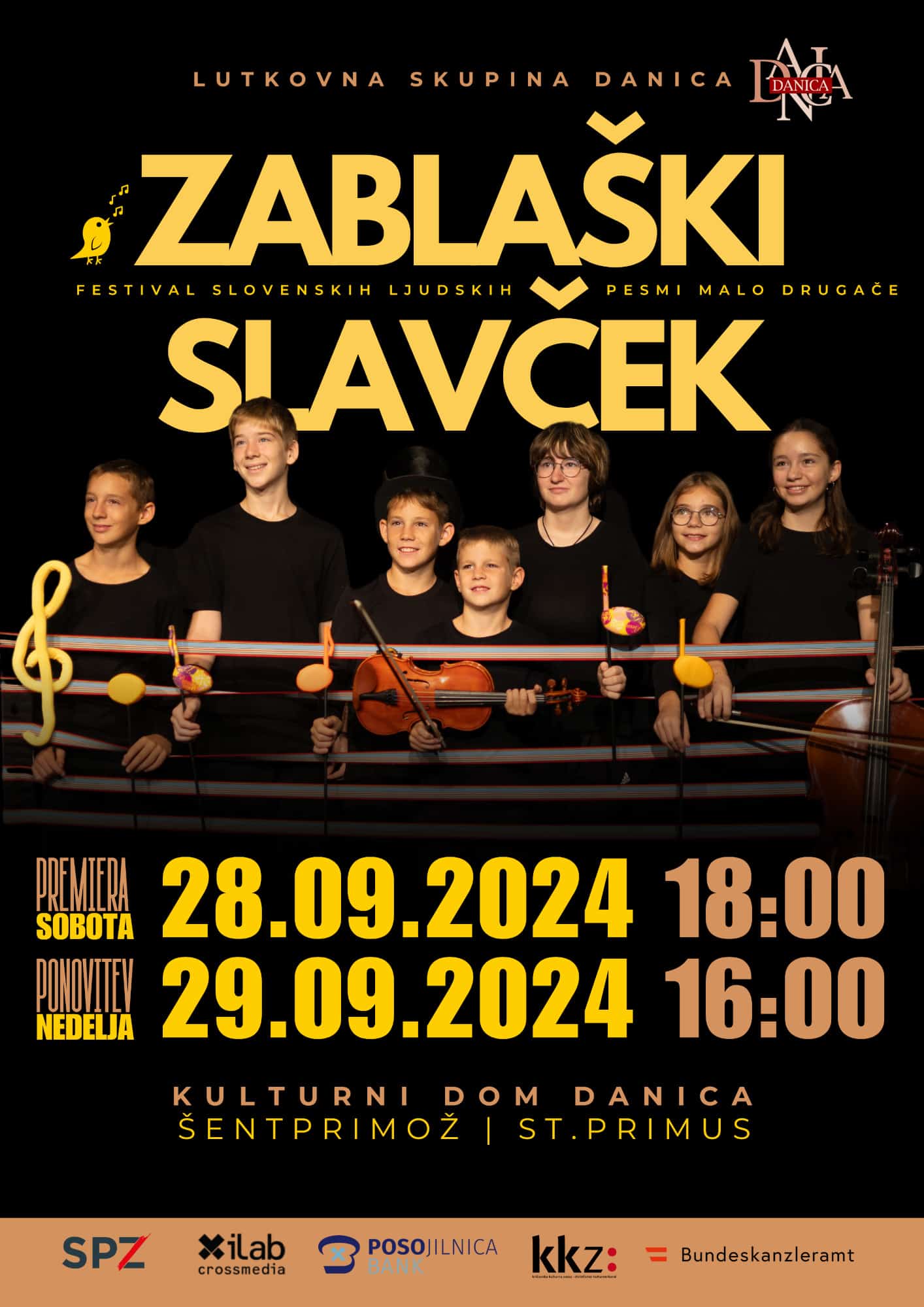 Šentprimož: Premiera »Zablaški slavček«
