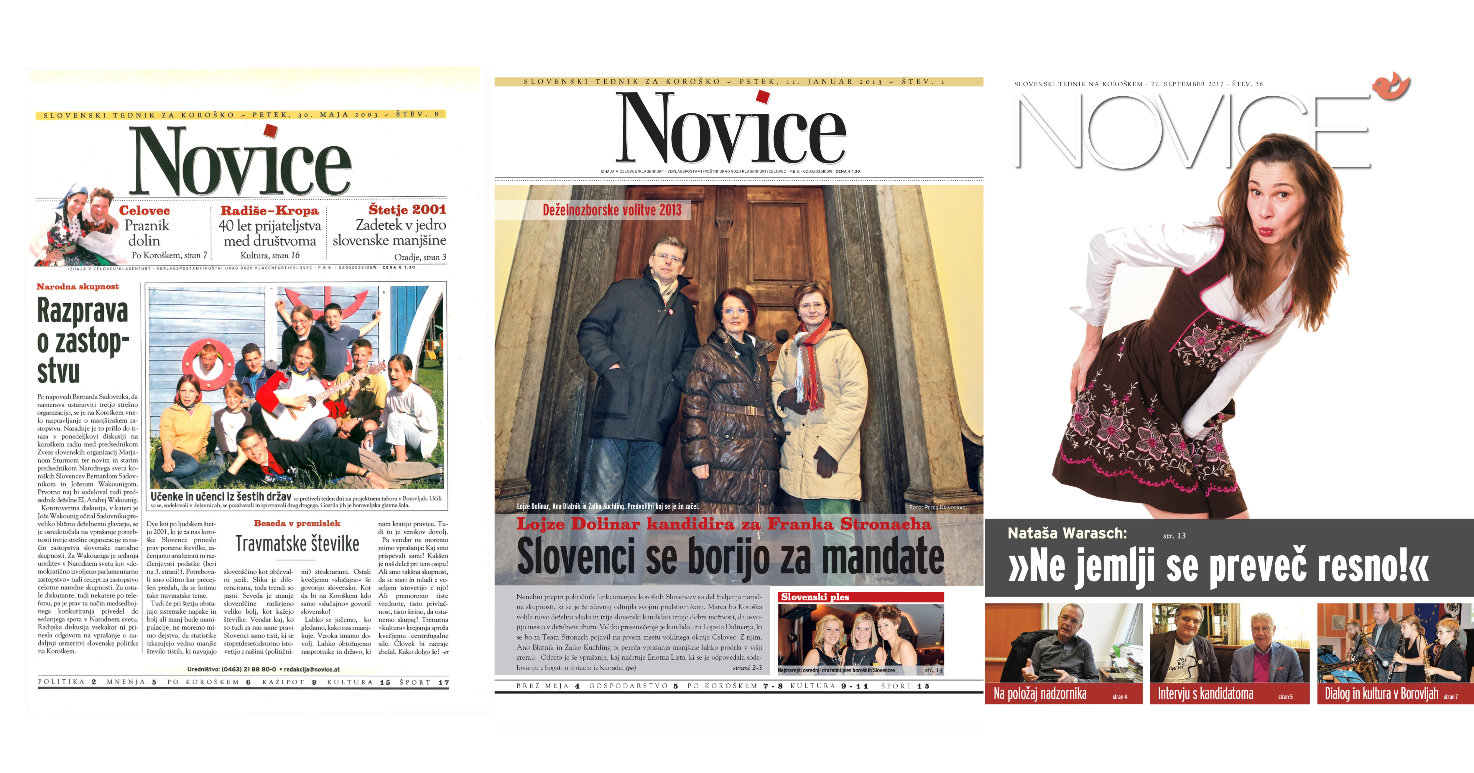 Skozi vsa leta so sledile manjše prilagoditve grafične oblike Novic. Novo grafično zasnovo, ki je usklajena s spletno stranjo, je pripravilo podjete ilab (Hanzi in Franci Tomažič). Nov logotip je […]