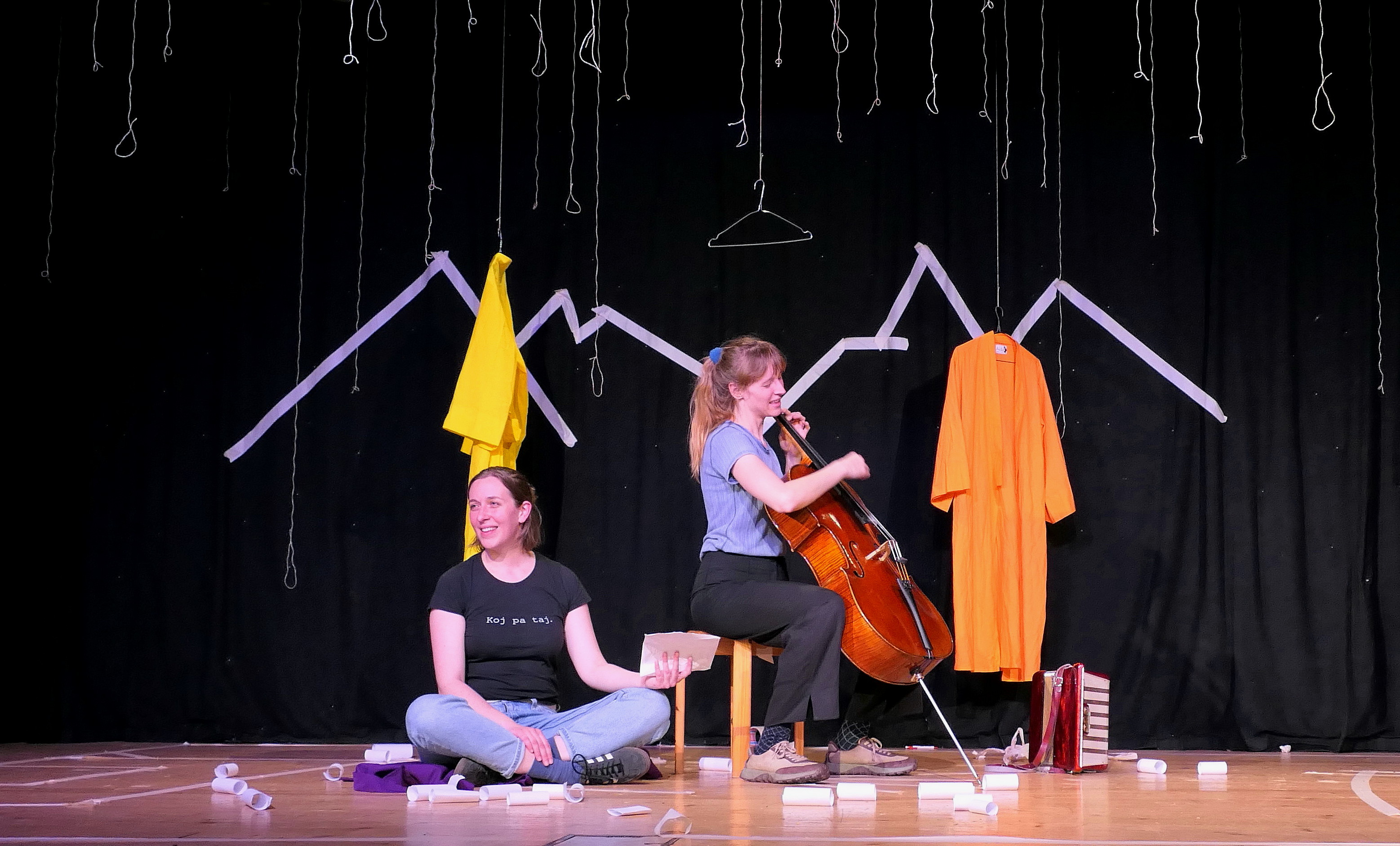 Gledališka produkcija »Wo seid ihr? Kje ste?«